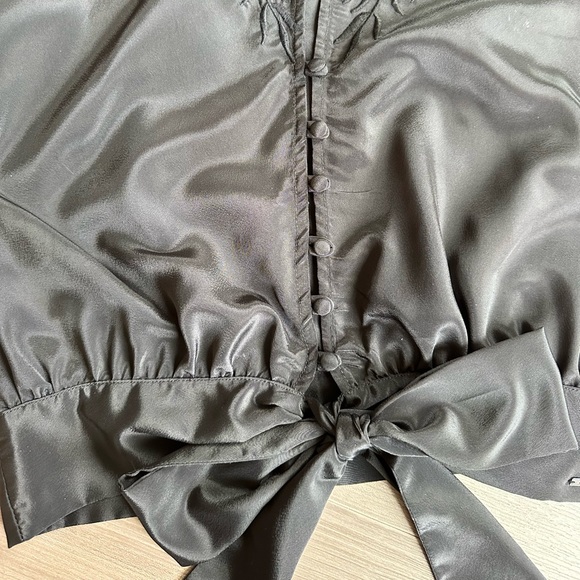 Guess - Black Vintage Blouse - Picture 4 of 8